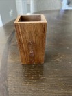 Vintage Lebanese 3D Pen Holder Dry Vase Art Patina Gold Tree Design 4” Tall — photo 7