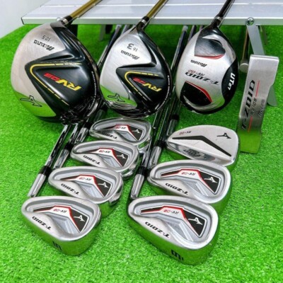 Mizuno RV-03 02 Club Set 1W 3W HY 5-9 Pw 56 PT 11pc RH Graphite R