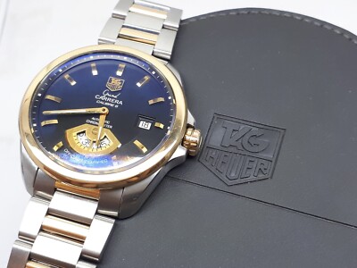 18k gold tag heuer watch