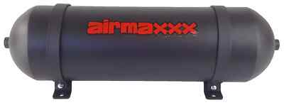 #ad 3 Gallon 6 Port Air Tank Black 24quot; Seamless Spun Aluminum Air Ride Suspension $97.30