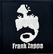 Frank Zappa Rock Music Applique Embroidered Iron on Patch