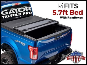 Gator Pro Premium Tri Fold Tonneau Cover Fits 2009 2018 Dodge Ram 5 7 Ft W Rb Ebay