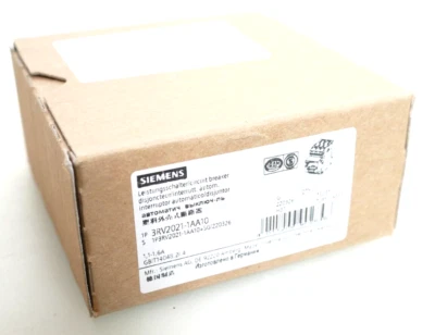 Siemens SIRIUS Leistungsschalter 3RV2 021-1AA10 | E:03 | 3RV2021-1AA10