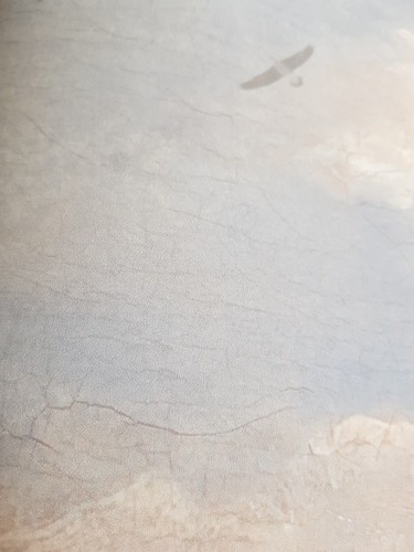Papel Pintado, Tapiz ,Moderno, Libertad, Himmel, Brillo, Gris Azulado, Beige, - Imagen 3 de 5