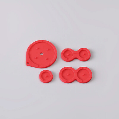 FunnyPlaying GBA SP Silikon Pads für Game Boy Advance SP Rot GBA SP Red