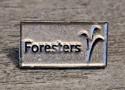 The Independent Order Of Foresters Financial Benefit Society Silver Lapel Pin