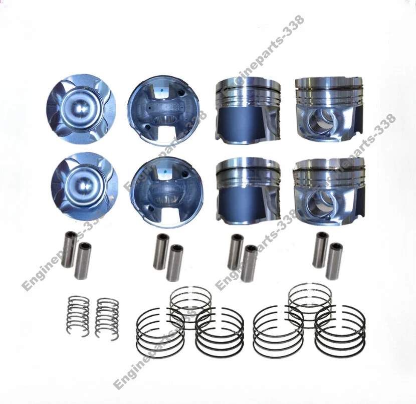 НАБОР ПОРШНЕЙ И КОЛЕЦ TOYOTA 1VD-FTV ДЛЯ LAND CRUISER LX450D 4,5 Л ДИЗЕЛЬ 2007-18 - Изображение 2 из 2