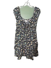 Aeropostale Dress Womens Large Sleevles Floral  Casual NWT