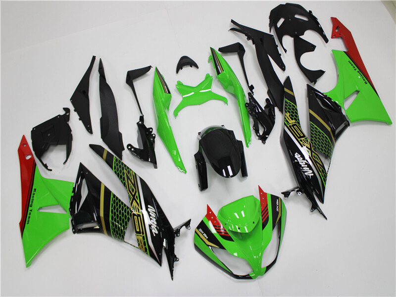 Fit for Kawasaki 2009-12 ZX6R 636 Injection Fairing Kit Fit for Kawasaki 2009-12 ZX6R 636 Injection Fairing Kit