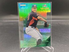 Carlos Rodon 2013 USA Baseball Legends Certified Green Die Cut #17 /199 EX