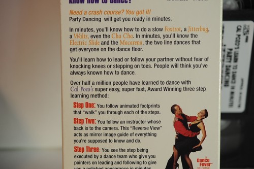 Cal Pozo's Party Dancing, Dancing video, VHS format tape - Imagen 3 de 3