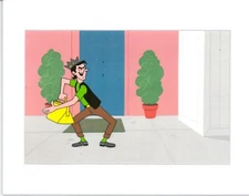 Archie Production Animation Art Cel Setup from Filmation 1968-1969 b2076