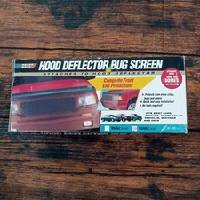 Fia DS405 Large Hood Deflector Bug Screen No Drilling Black