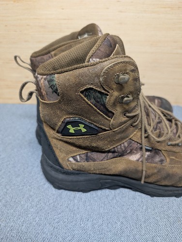 Under Armour Bozeman Men’s Hunting Boots Camo Waterproof 12 US Leather - Picture 11 of 16