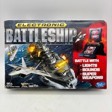 Electronic Battleship COMPLETE WORKS Hasbro Gaming 2012 War Battle Boats