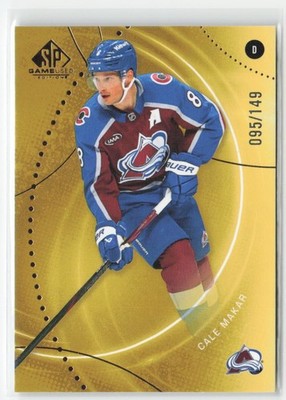 2025-26 Upper Deck Sp Game Used - Cale Makar #109 Gold /149