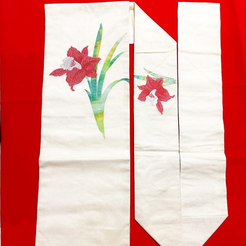 Kimono Japonés Obi 'NAGOYA OBI' Seda/Juego de 5 Artículos/Venta de Paquete/Gran Oferta N633 - Imagen 3 de 24