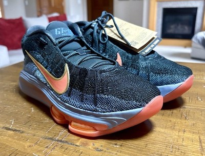 Nike GT Hustle 3 Basketball Shoes Mens 7 Womens 8.5 Anthracite/Mango FV5953-001 NEW! Nike Air Zoom GT Hustle 3 Shoes Anthracite/Mango FV5953  main image 2