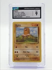 DIGLETT 1999 POKEMON BASE SET 2 CORRECTED SYMBOL COMMON 47/102 CGC 9 Q6438