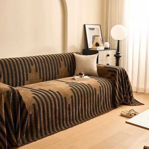 Home Sofa Cover Room Knitted Blanket Cover Furniture Cover Blanket Sofa Cover - Bild 4 von 30