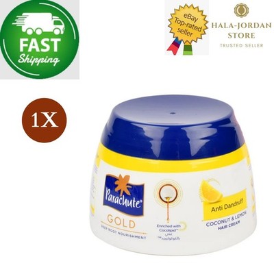 1 Pack X Parachute Hair Cream Gold Anti-Dandruff 140ml  FAST SHIPPING 