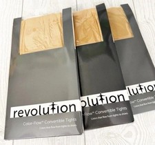 Revolution NEW Color Flow Dance Tights SA Classic Pink Dance Lot Of 3