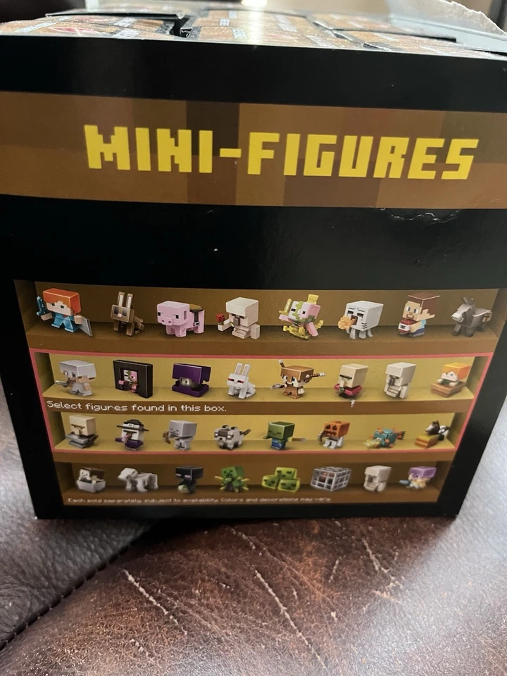 Minecraft Chest Series 4 estojo vermelho de 36 - Imagem 3 de 4