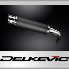 Triumph Tiger Sport 800 2024-2026 350mm Round Carbon Exhaust Silencer Can Kit
