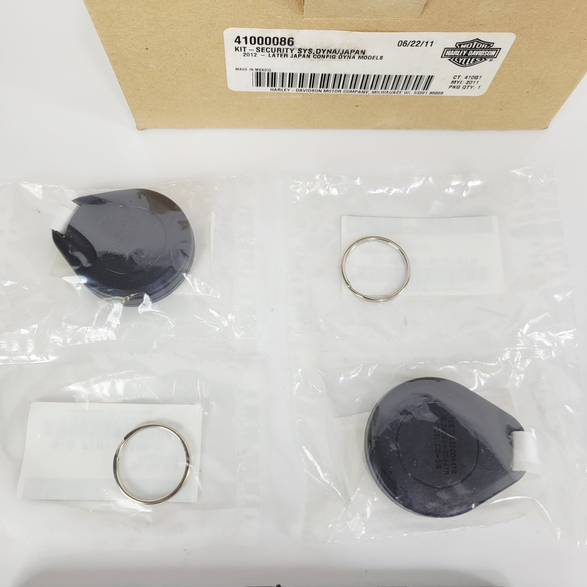 OEM Harley Davidson BCM Security System Kit Dyna - Japan 2012
