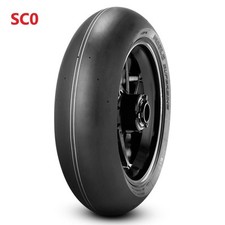 Image of Motorcycle Tyre Pirelli Diablo Superbike Slick 200/65 R17 SC0 Rear Ducati