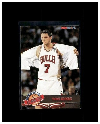 1993-94 NBA Hoops - Magic's All-Rookie Team Magic Johnson, Toni Kukoc #10 (RC)