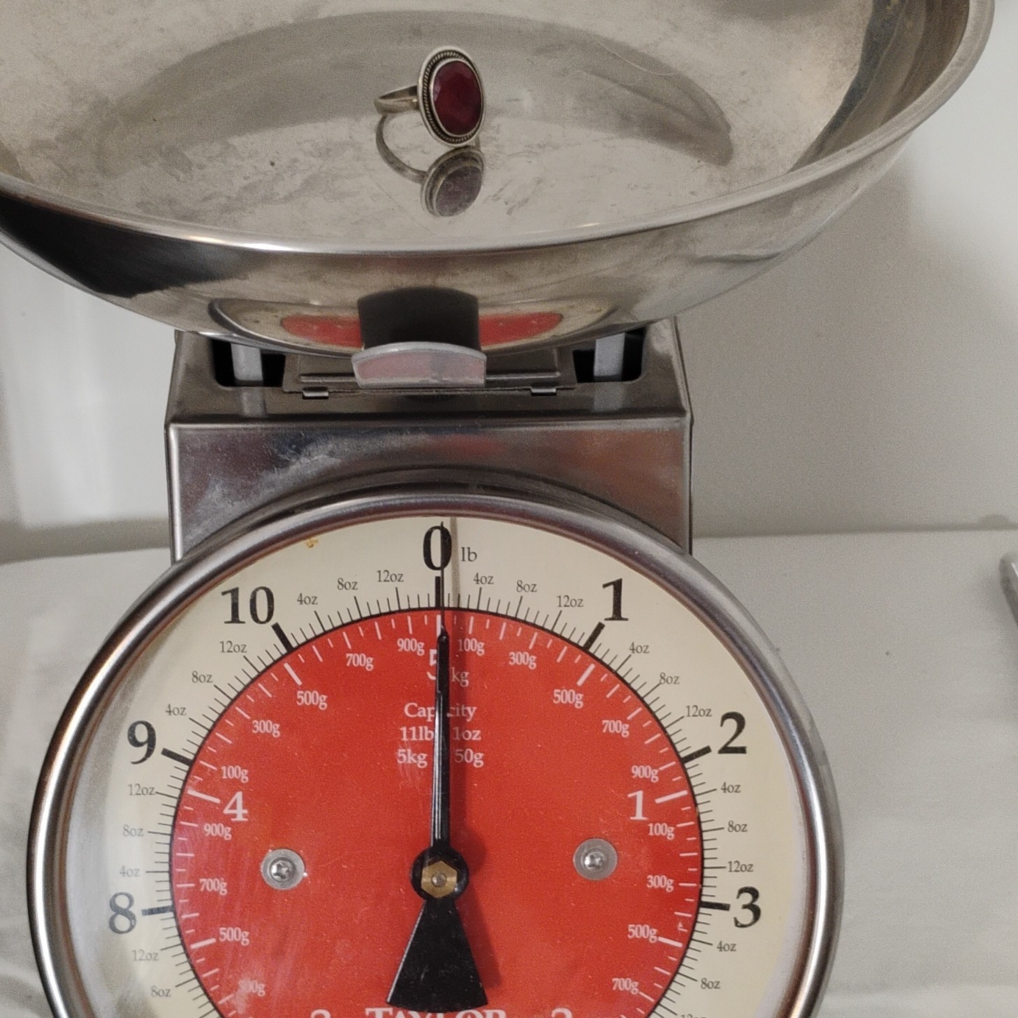 Sterling Silver Rough Cut Ruby Ring - image 5