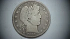1894-P Liberty Barber Silver Half Dollar TY Visible See Photos