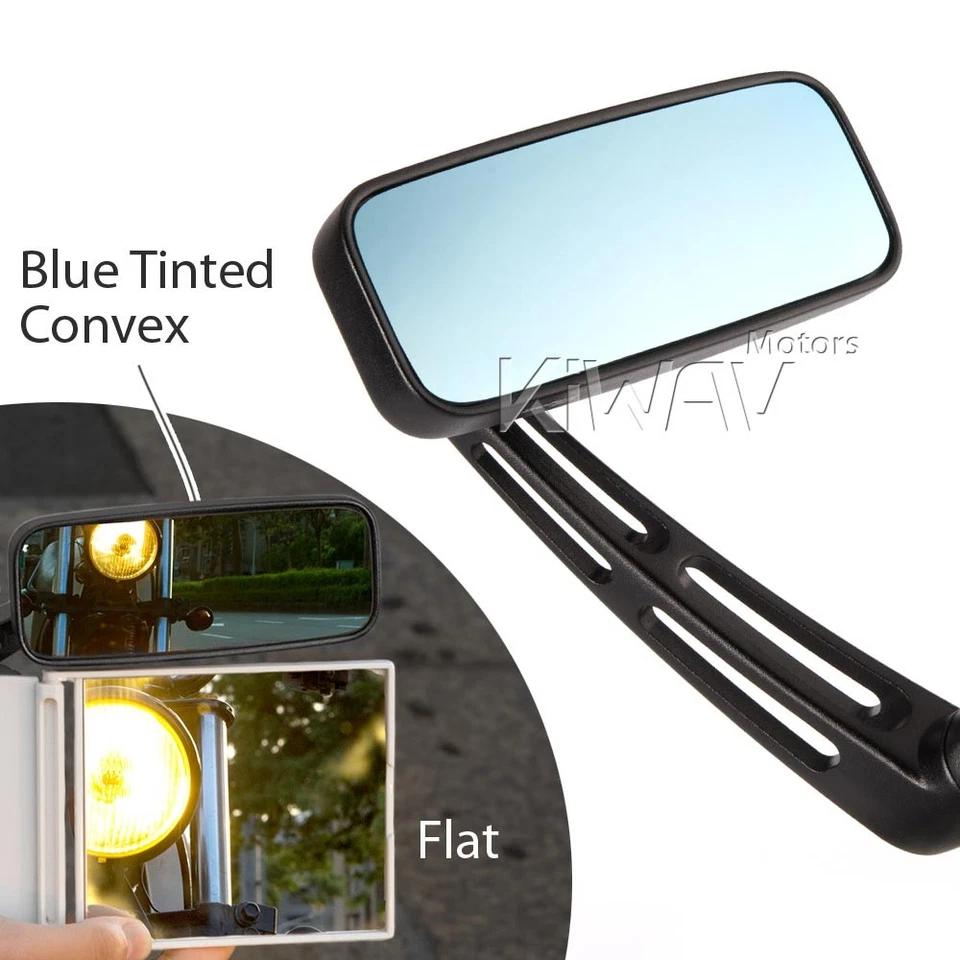 Espejos retrovisores carenado negro ClassicMX base negra para Ducati 959 1299 Panigale 16' Foto 3 de 4