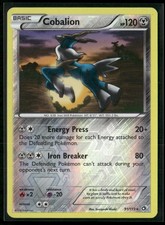 Cobalion Reverse Holo Rare Legendary Treasures 91/113 NM
