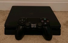 SONY Playstation 4 Slim 500gb Black: 1 X Console + 1 X Controller