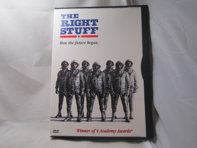 The Right Stuff, Ed Harris, Bilingual, DVD, 1983/1997, Used.