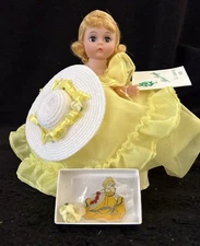 RARE 1989 Vintage Madame Alexander 8" C.U. Southern Bell, Miss Leigh NIOB w/Tag