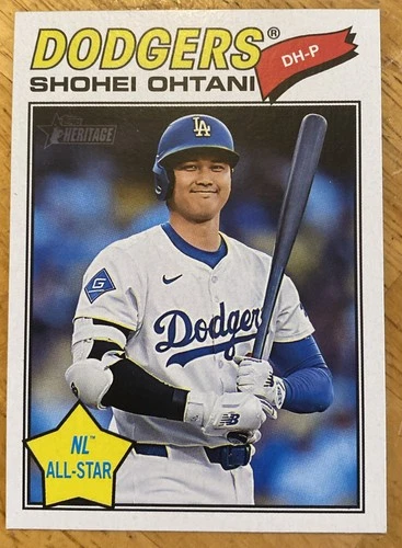 2026 Topps Heritage All Star Icon Variation Shohei Ohtani #290 Dodgers 🔥🔥🔥