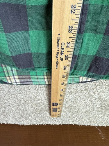 Polo Country Ralph Lauren Mens Medium Green Buffalo Plaid Flannel Button Shirt - Bild 7 von 14