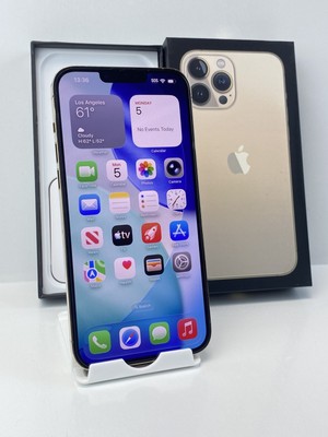 Apple iPhone 13 Pro Max A2484 128GB Gold 97% battery health Unlocked phone