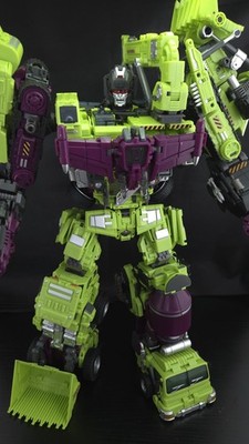 US Stock Jinbao Oversized Devastator Gravity Builder With Box 100% Complete