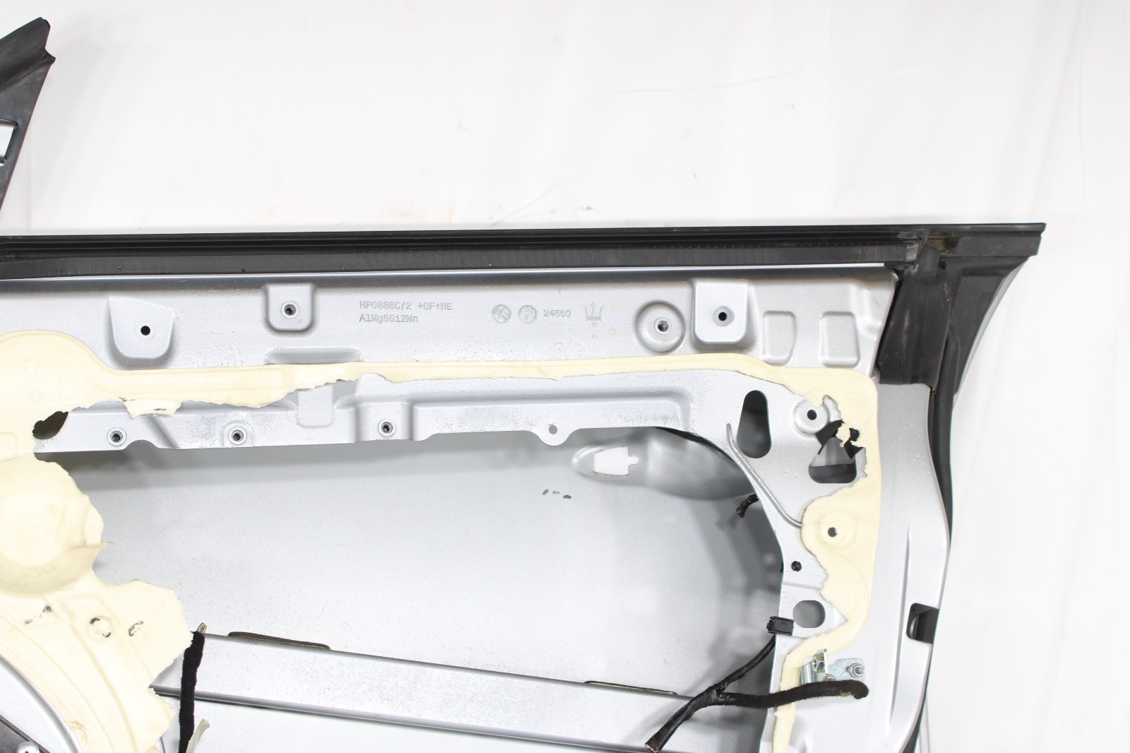💎 14-21 MASERATI GHIBLI PASSENGER RIGHT FRONT DOOR SHELL SILVER OEM