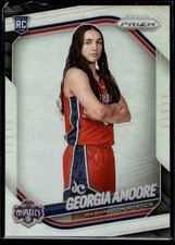 Georgia Amoore 2025 Panini Prizm WNBA Silver Prizm Rookie Card #103