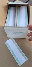 Box of 2,000 CST-600 Check Strips 1.125" x 6" For Bottom of Paper Checks