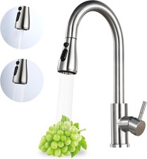 Llave De Agua Para Cocina Con Rociador Extraible Grifos Fregadero Lavamanos Ba o
