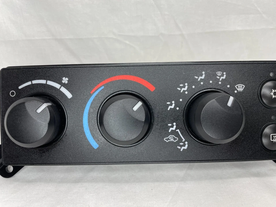 2006 - 2008 DODGE RAM 1500 - DAKOTA HEATER A/C TEMPERATURE HVAC CLIMATE CONTROL - Image 3 of 4