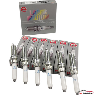 6x NGK Laser Iridium Zündkerzen Audi A4 A5 A6 A7 A8 Q5 Q7 Q8 Porsche Cayenne VW
