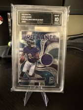 Lamar Jackson /60 GEM MINT 10 2022 Panini Spectra - Brilliance Neon Blue