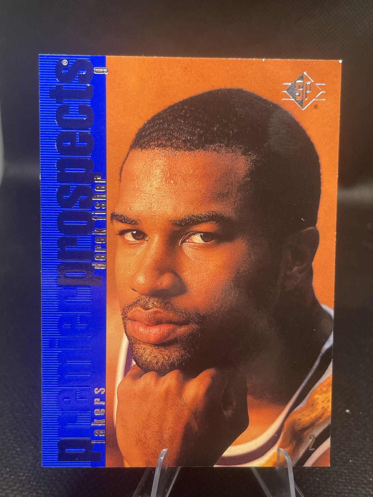 1996-97 SP - Premier Prospects Derek Fisher #135 (RC)
